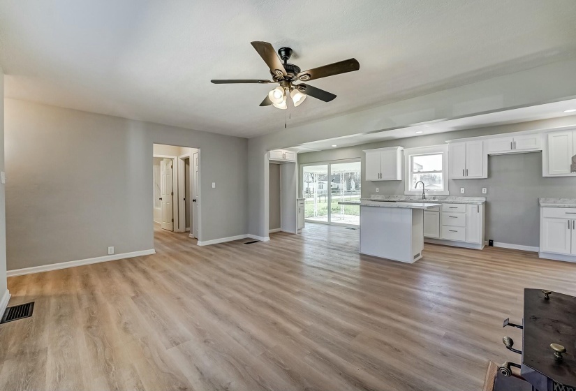 View to kitchen