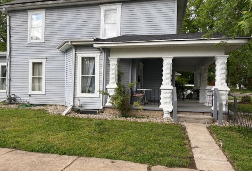 side house and garage
