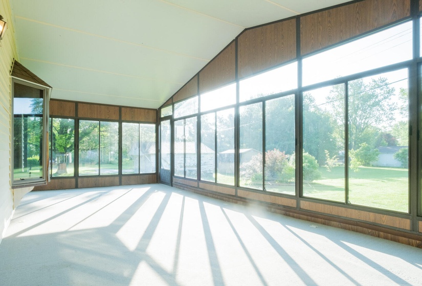 enclosed porch