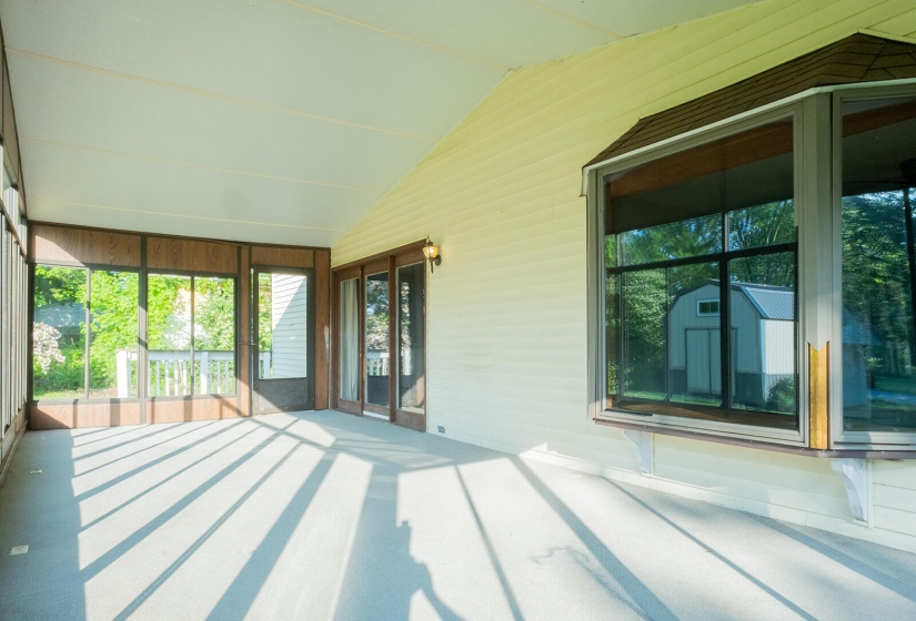 enclosed porch