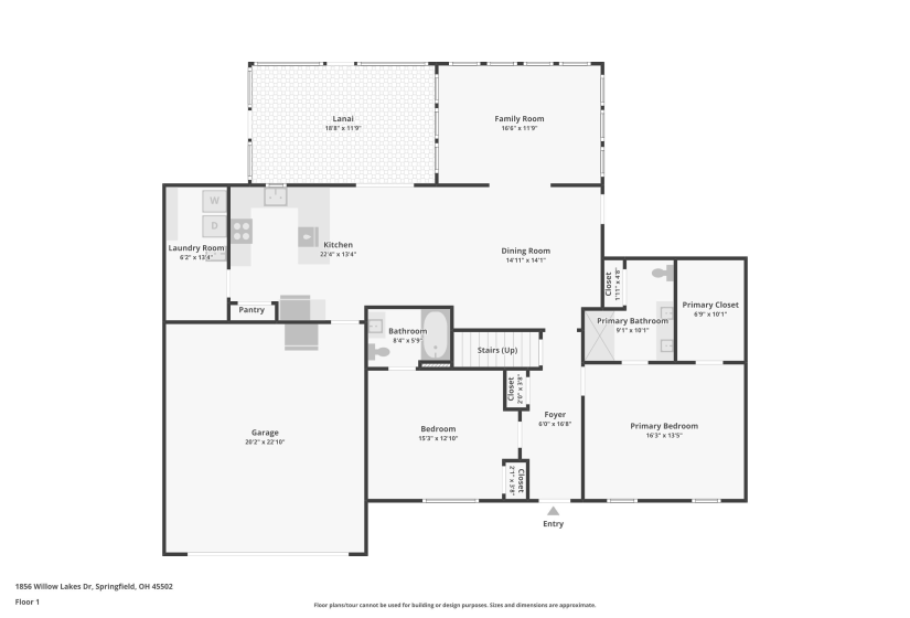 1856 Willow Lakes Drive, Springfield, Ohio 45502, 3 Bedrooms Bedrooms, ,3 BathroomsBathrooms,Residential,For Sale,Willow Lakes,1038867