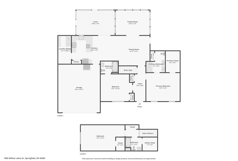 1856 Willow Lakes Drive, Springfield, Ohio 45502, 3 Bedrooms Bedrooms, ,3 BathroomsBathrooms,Residential,For Sale,Willow Lakes,1038867