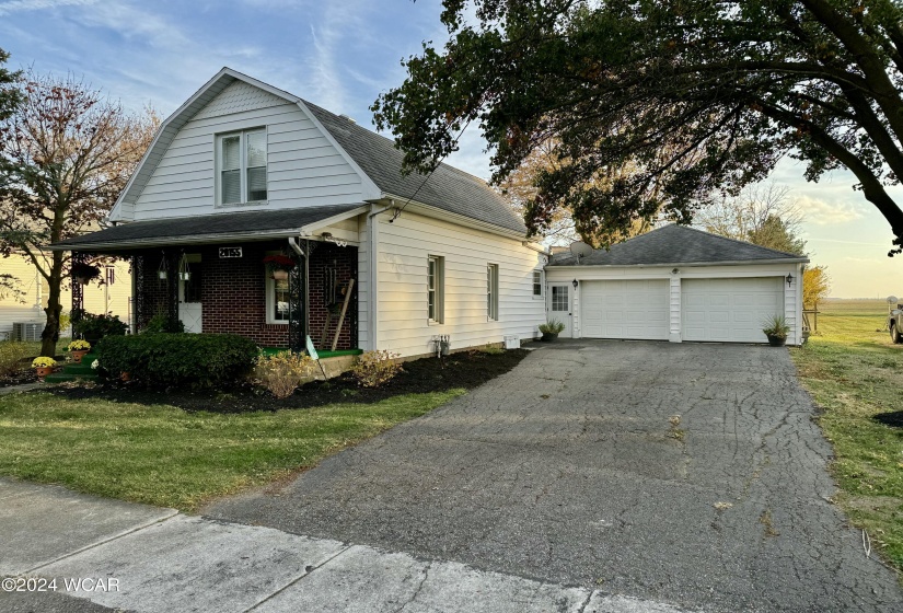 House and garage