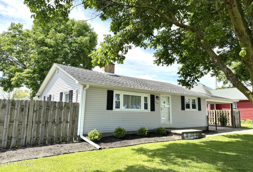 307 Walnut Street, Mendon, Ohio, 2 Bedrooms Bedrooms, ,1 BathroomBathrooms,Residential,For Sale,Walnut,307176