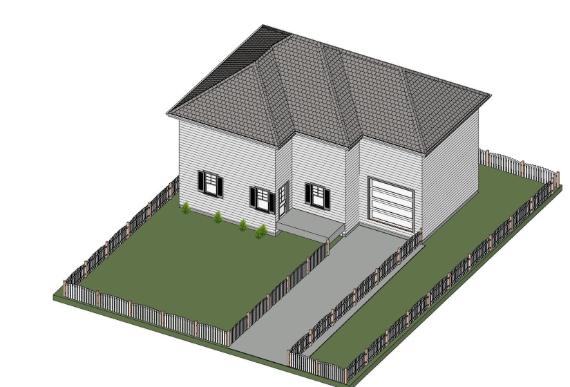 fenced drawing