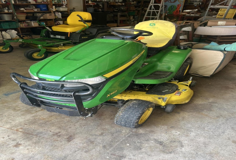 Riding Mower That Stays