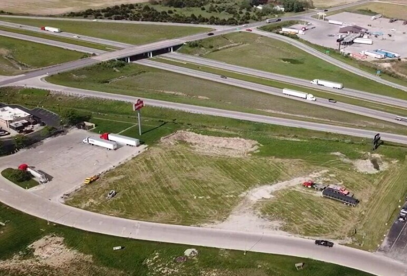 Aerial Front View