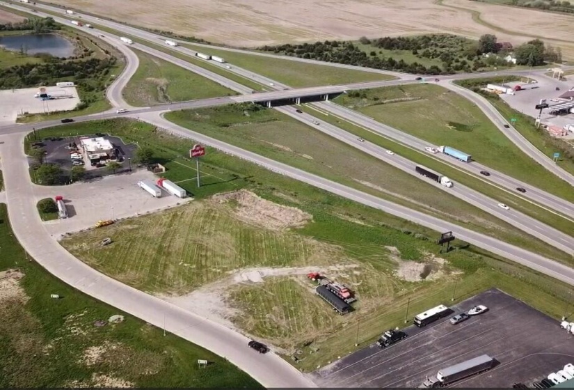 Aerial South West View