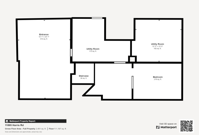 11895 Harris Rd - Floor 1