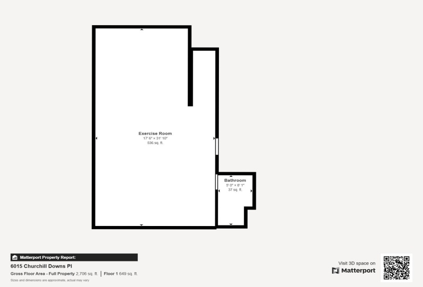 6015 Churchill Downs Pl - Floor 1