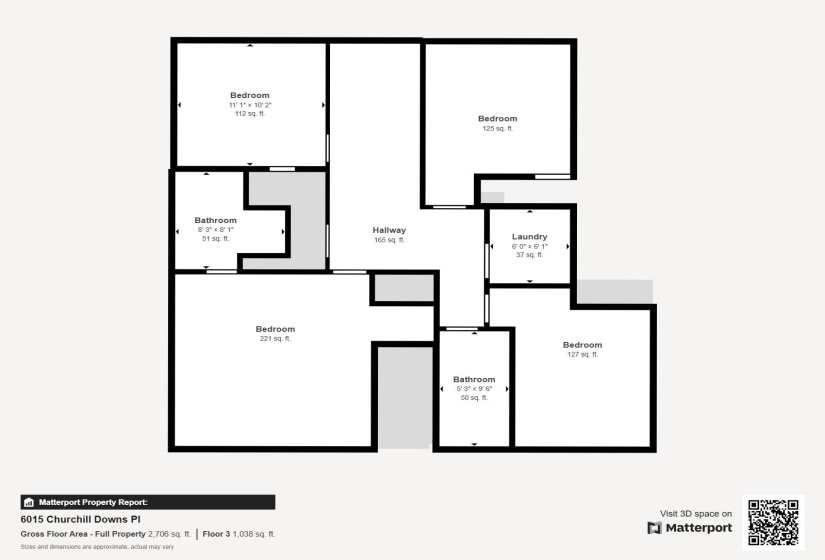 6015 Churchill Downs Pl - Floor 3