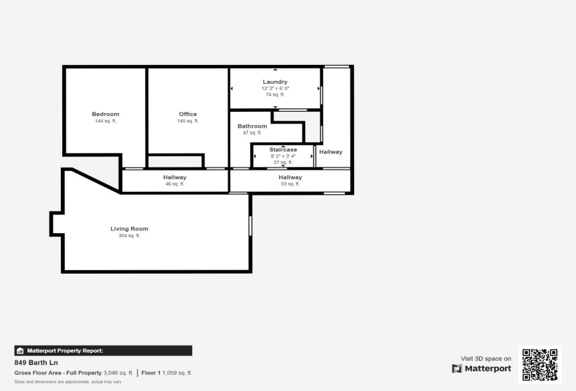 849 Barth Ln - Floor 1