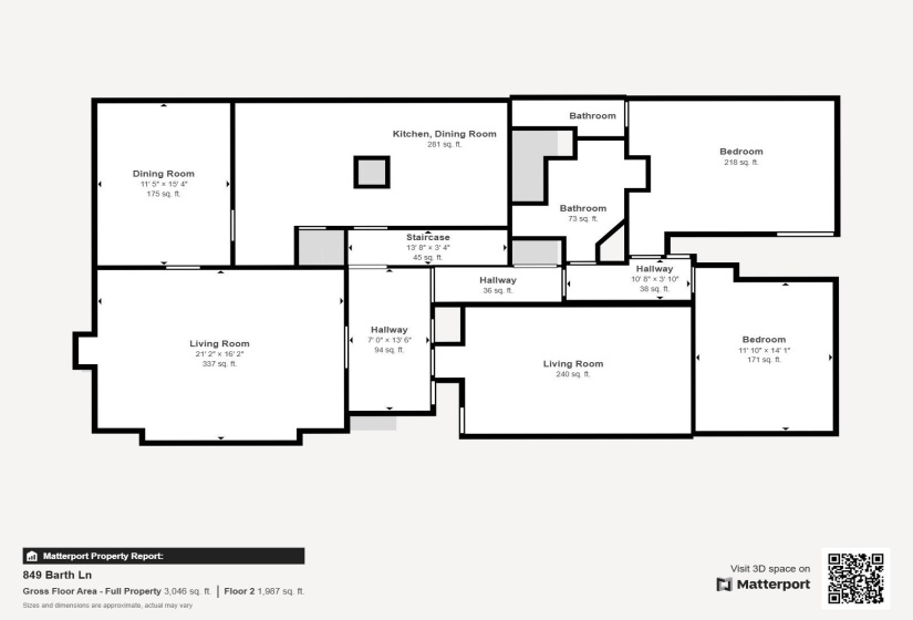 849 Barth Ln - Floor 2