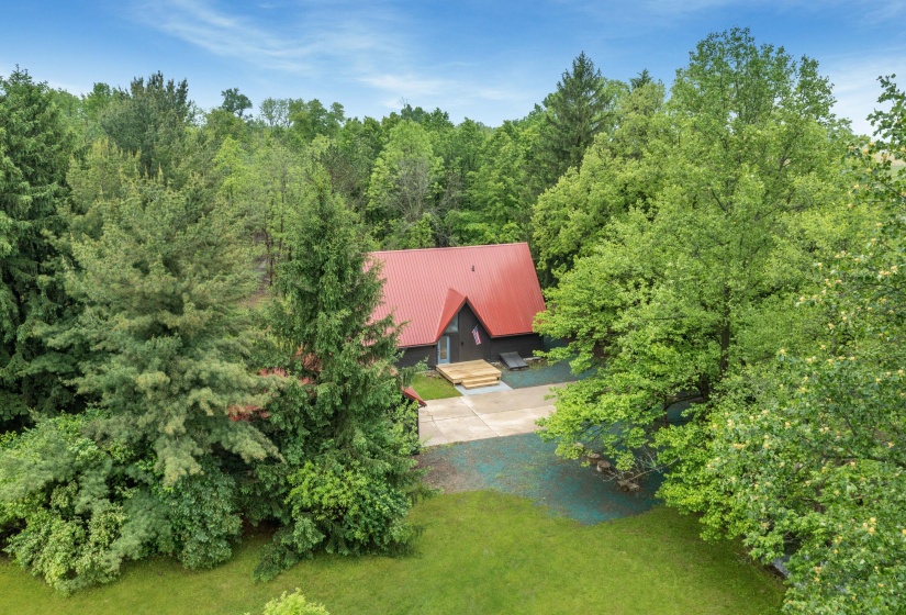 Aerial View of Home