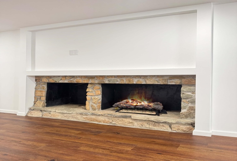 Fireplace in Family Room