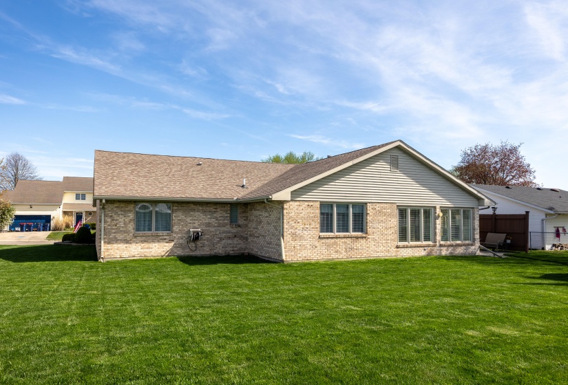 Rear yard