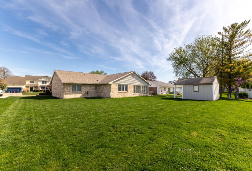 Rear yard