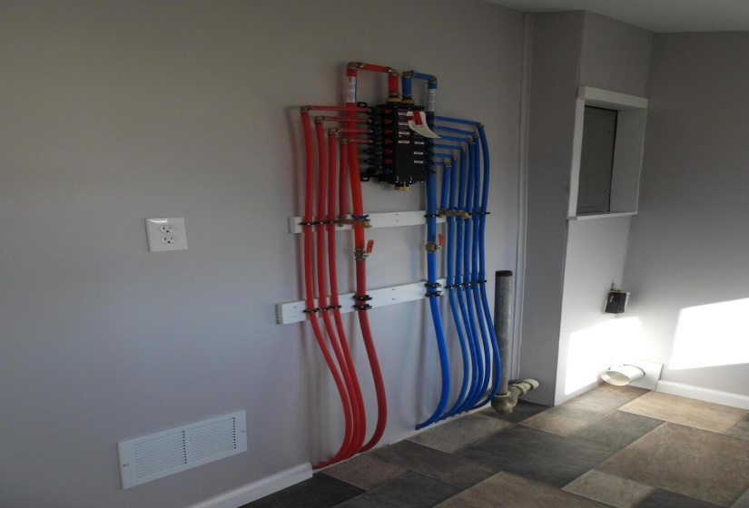 New Pex Plumbing Water System