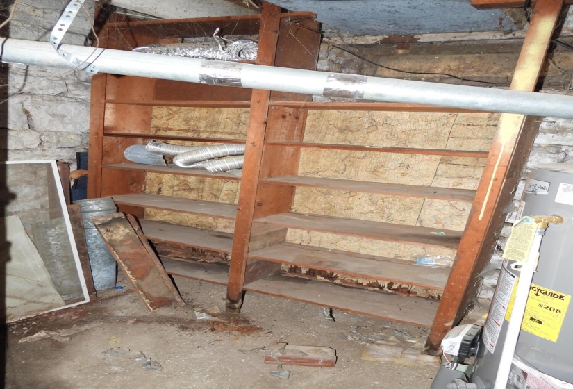 Basement Storage Shelves