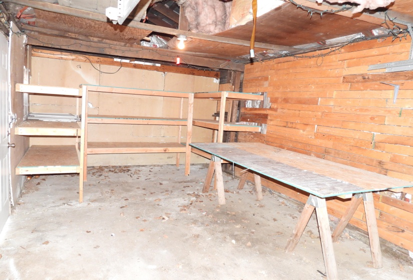 Inside Garage