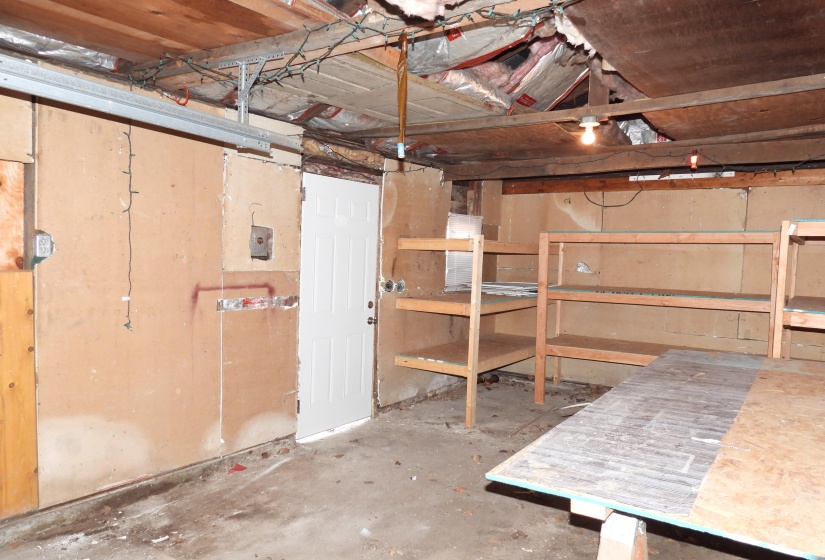 Inside Garage