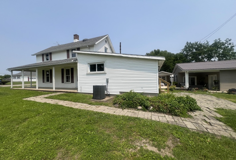 Rear South Side View