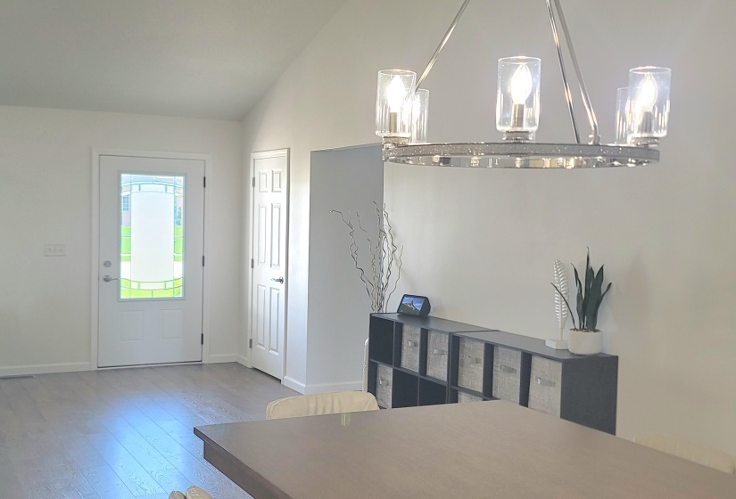 Open concept from front door
