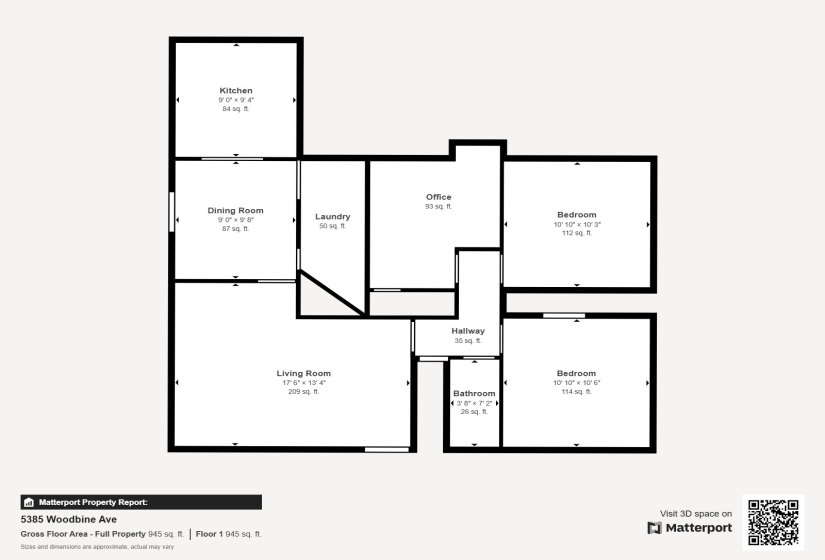 5385 Woodbine Avenue, Dayton, Ohio 45432, 3 Bedrooms Bedrooms, ,1 BathroomBathrooms,Residential,For Sale,Woodbine,1039229