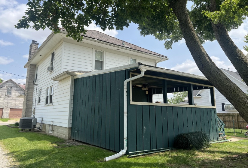 North Side Rear View