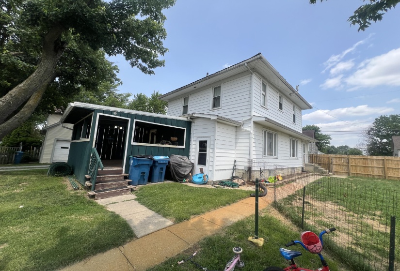 South Side Rear View