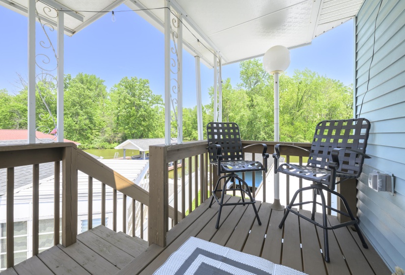 Upstairs Deck