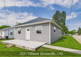 300 Tillman Avenue, Greenville, Ohio 45331, 2 Bedrooms Bedrooms, ,1 BathroomBathrooms,Residential,For Sale,Tillman,1039261
