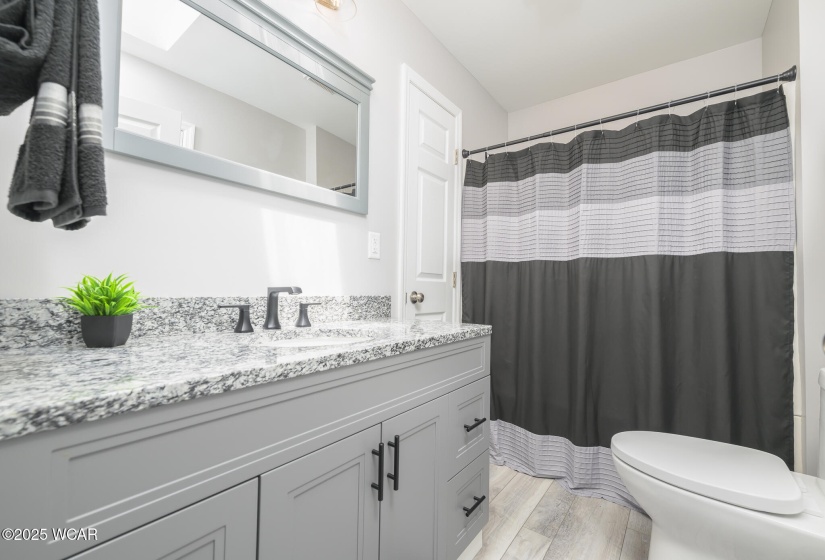 Accessible from Bedroom 2 & Family Room