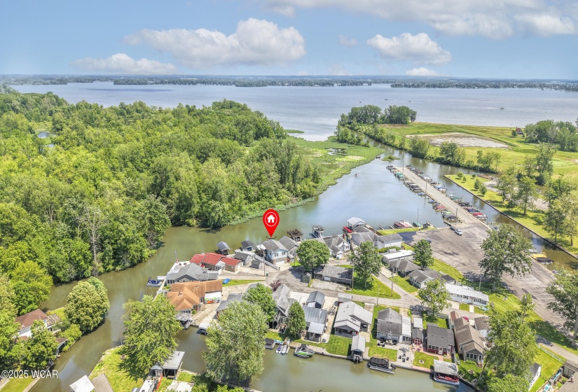 Easy access to main lake.