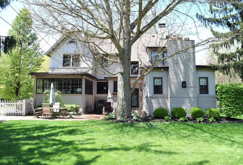 Back of home