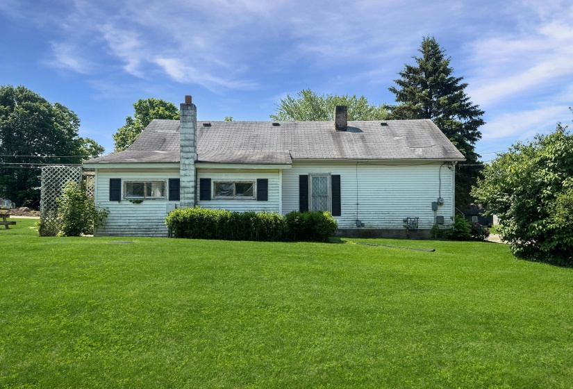 Exterior Back of Home