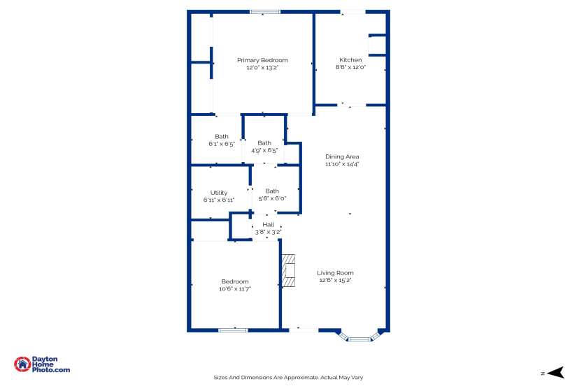 4212 Midfield Street, Springfield, Ohio 45503, 2 Bedrooms Bedrooms, ,1 BathroomBathrooms,Residential,For Sale,Midfield,1039502