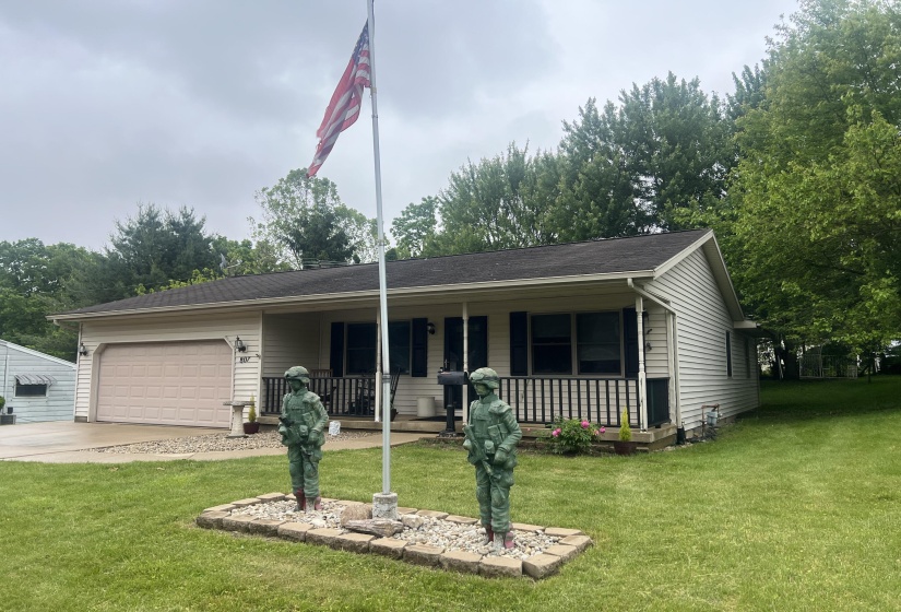 Front West Side View