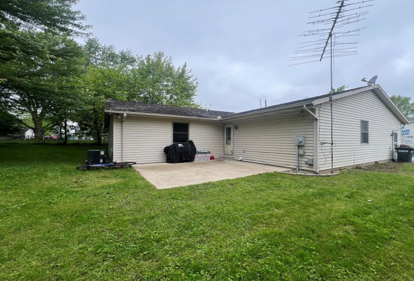Rear Patio