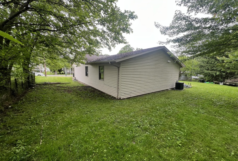 Rear West Side View