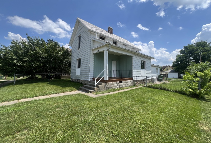 West Side Front View