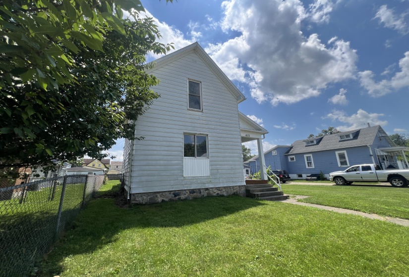 East Side Front View