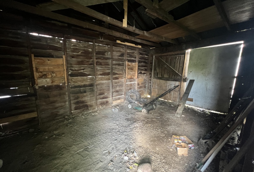Inside Garage