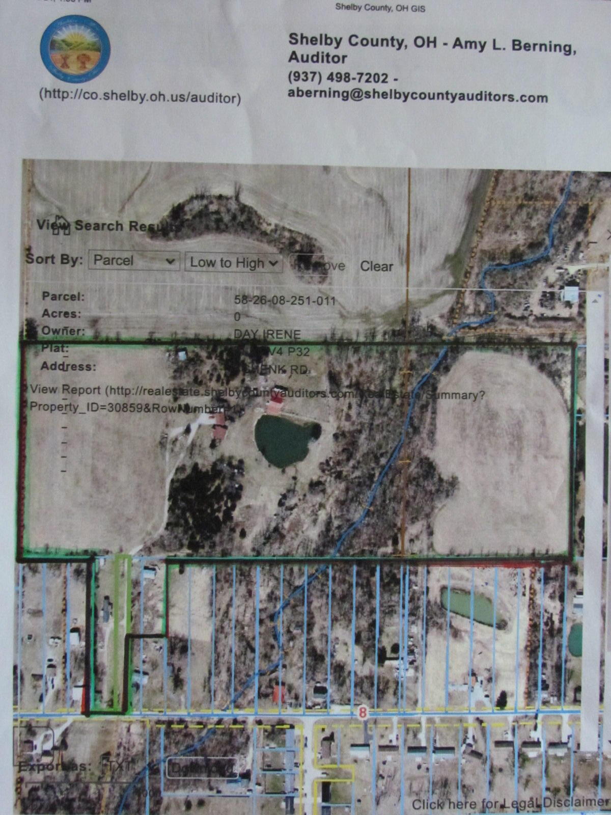 10571 Schenk Road, Sidney, Ohio 45365