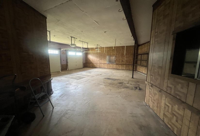 Front 2 Car Garage Inside
