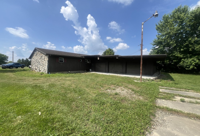 Rear East Side View