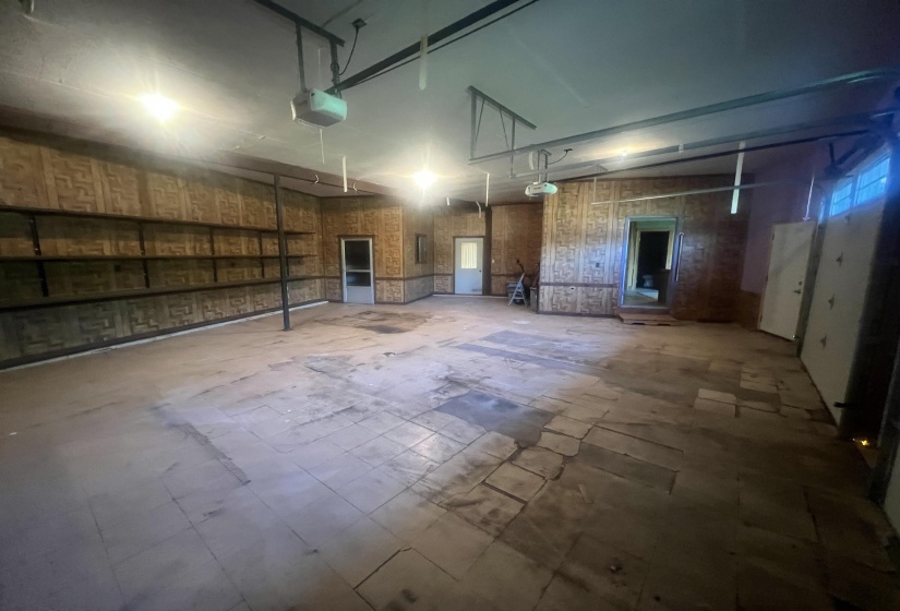 Front 2 Car Garage Inside