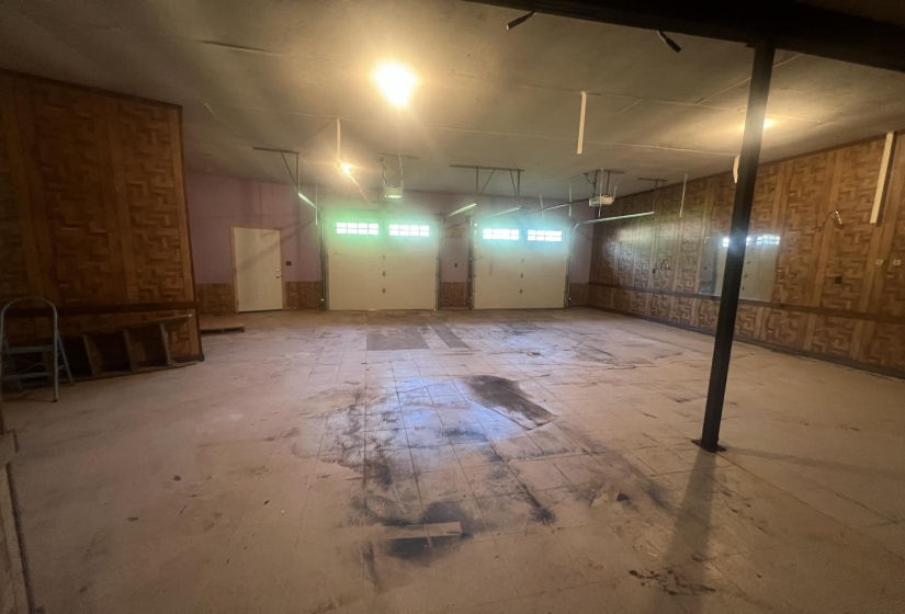 Front 2 Car Garage Inside