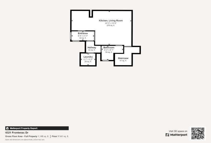 4321 Frontenac Drive, Beavercreek, Ohio 45440, 2 Bedrooms Bedrooms, ,1 BathroomBathrooms,Residential,For Sale,Frontenac,1039818