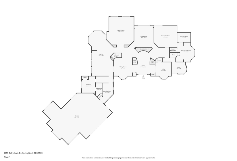 2655 Ballydoyle Drive, Springfield, Ohio 45503, 5 Bedrooms Bedrooms, ,5 BathroomsBathrooms,Residential,For Sale,Ballydoyle,1039875